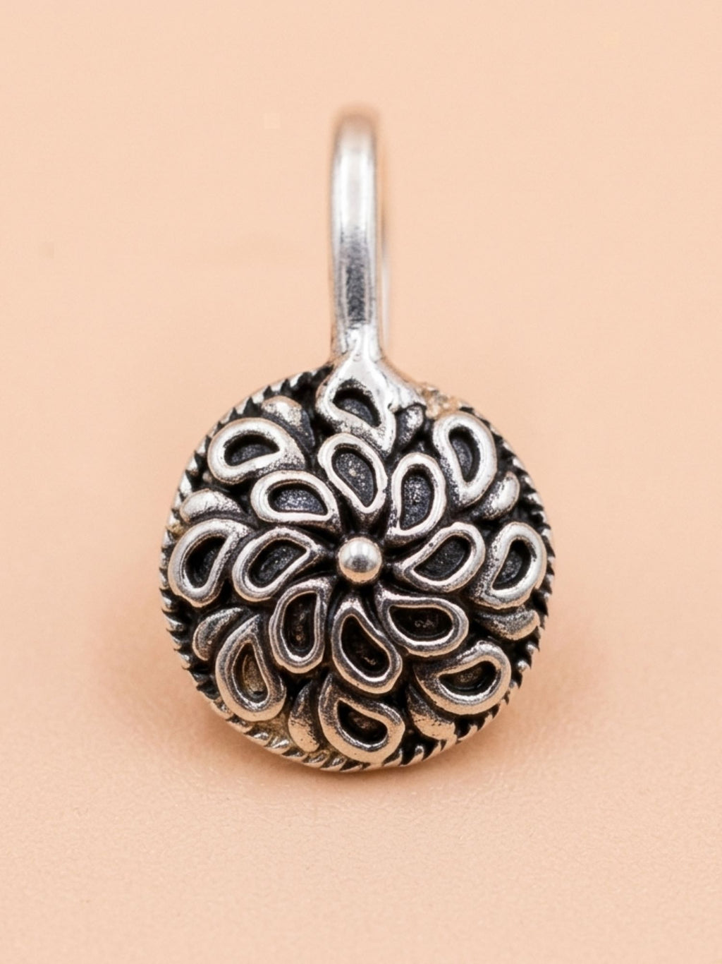 Paisley Vortex Nose Pin