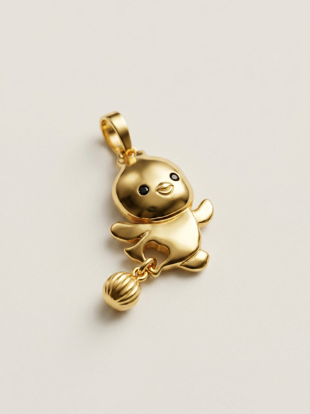 Chubby Chick Gold Pendant