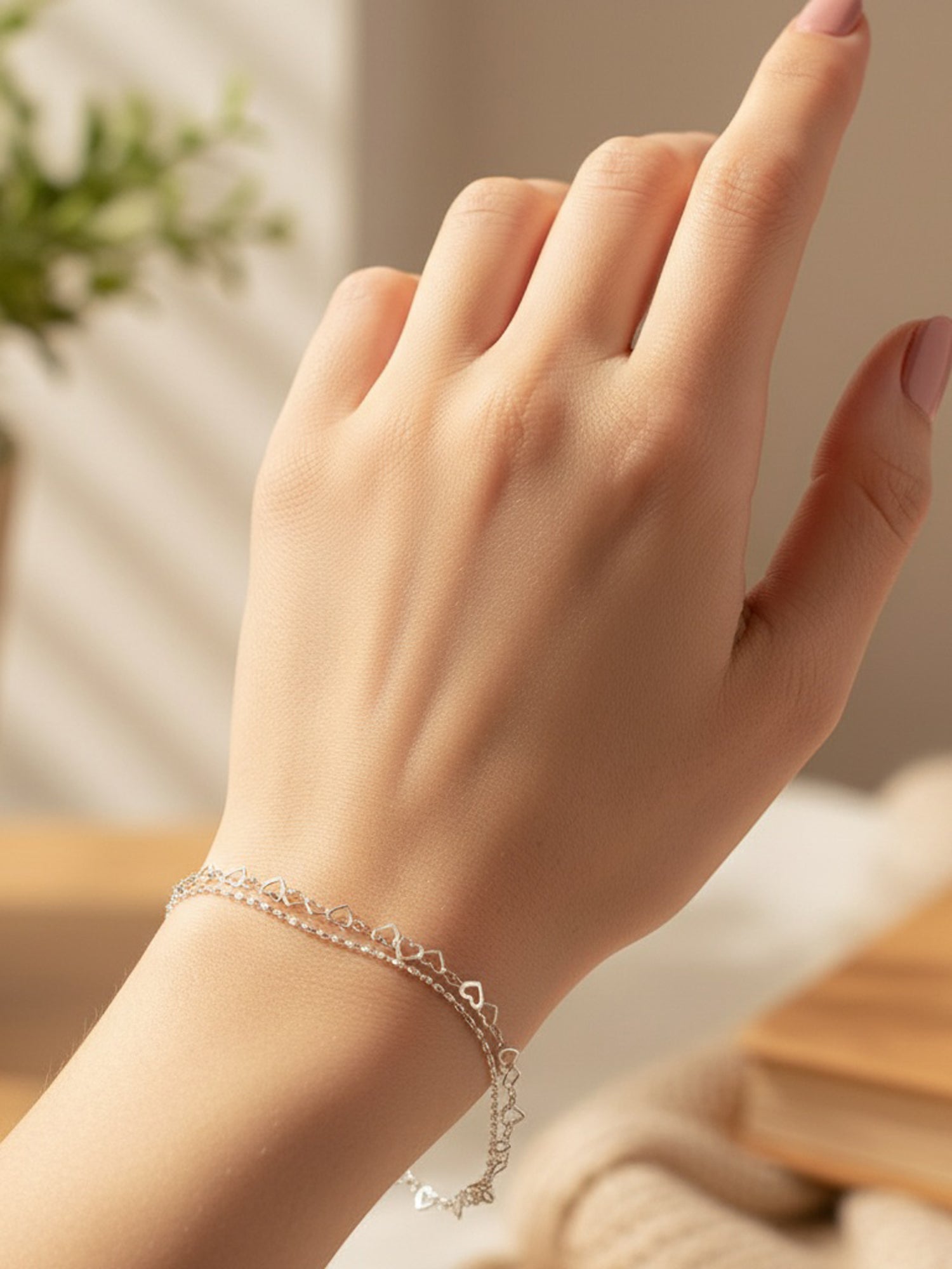 Infinite Devotion Silver Bracelet