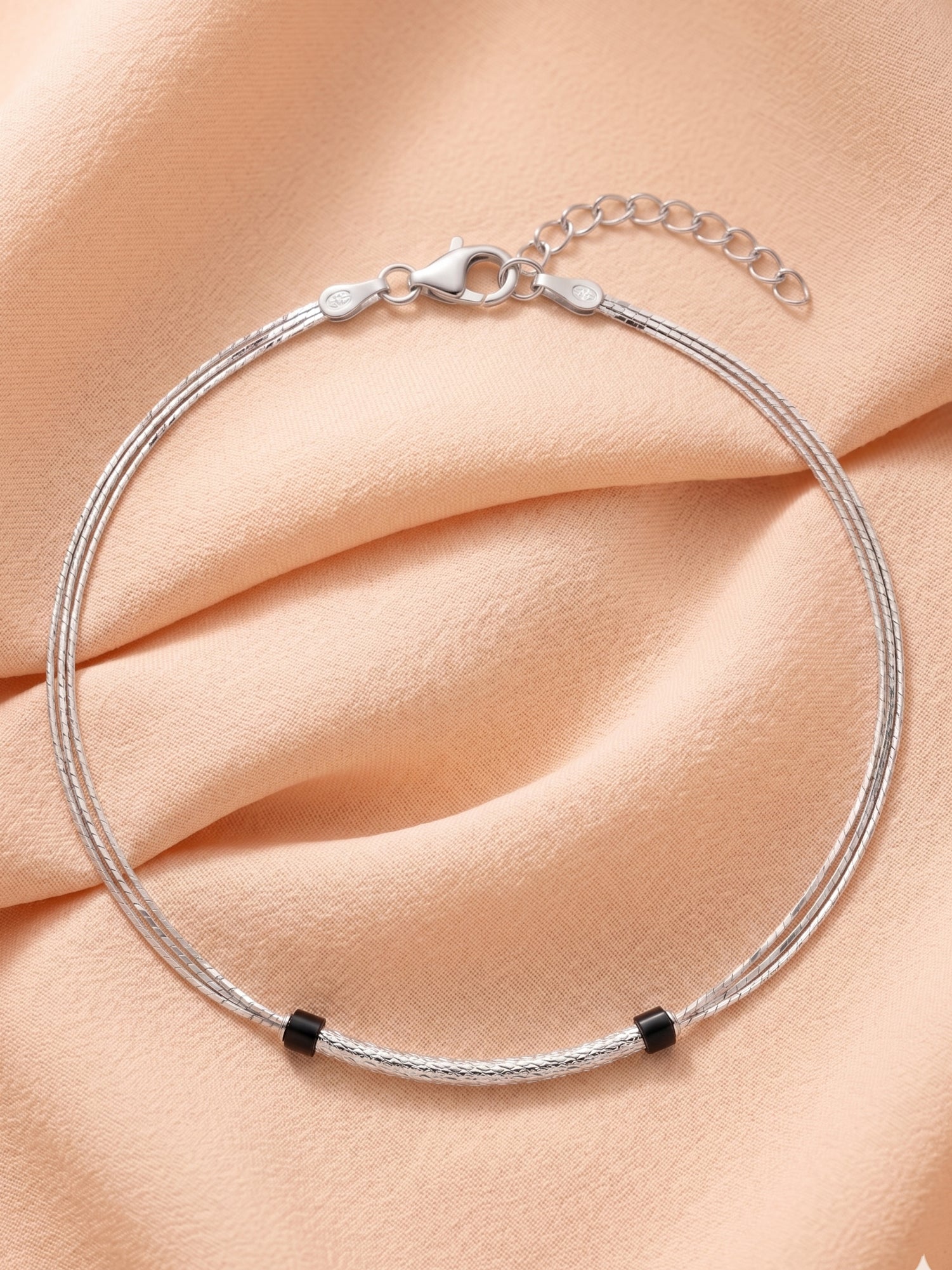 Triple-Strand Stardust Nazaria Anklet