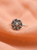Antique Sunflower Nose Pin