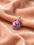 Kids Purple Puppy Face Pendant