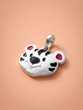 Kids Playful Tiger Face Pendant