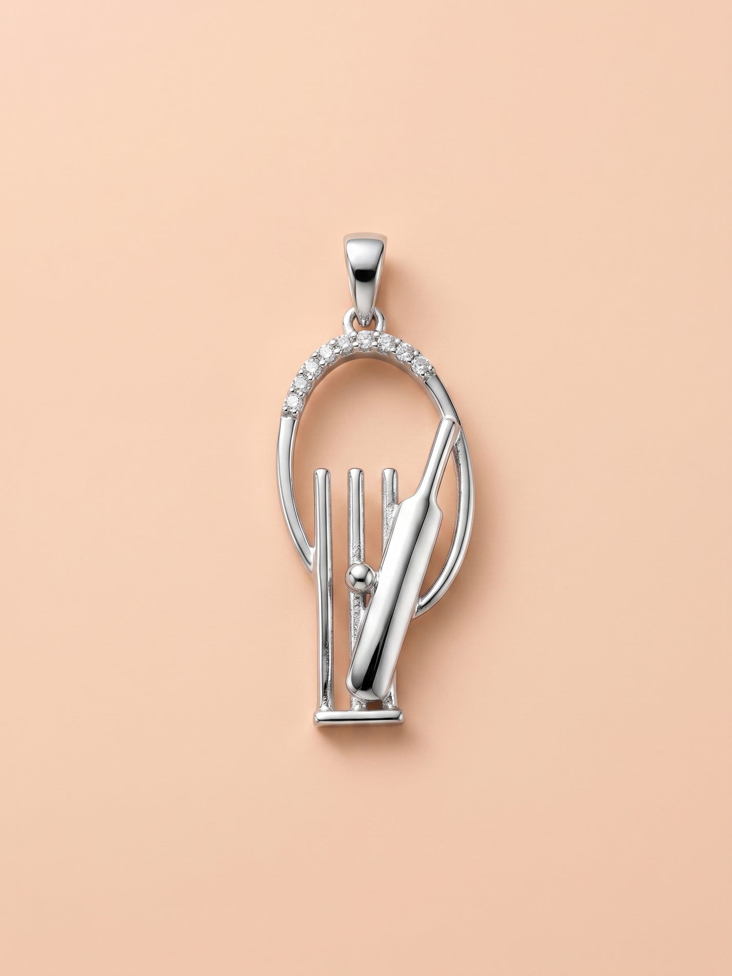 Classic Cricket Sports Pendant