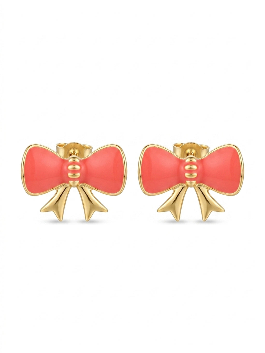 Playful Bow Tie Studs