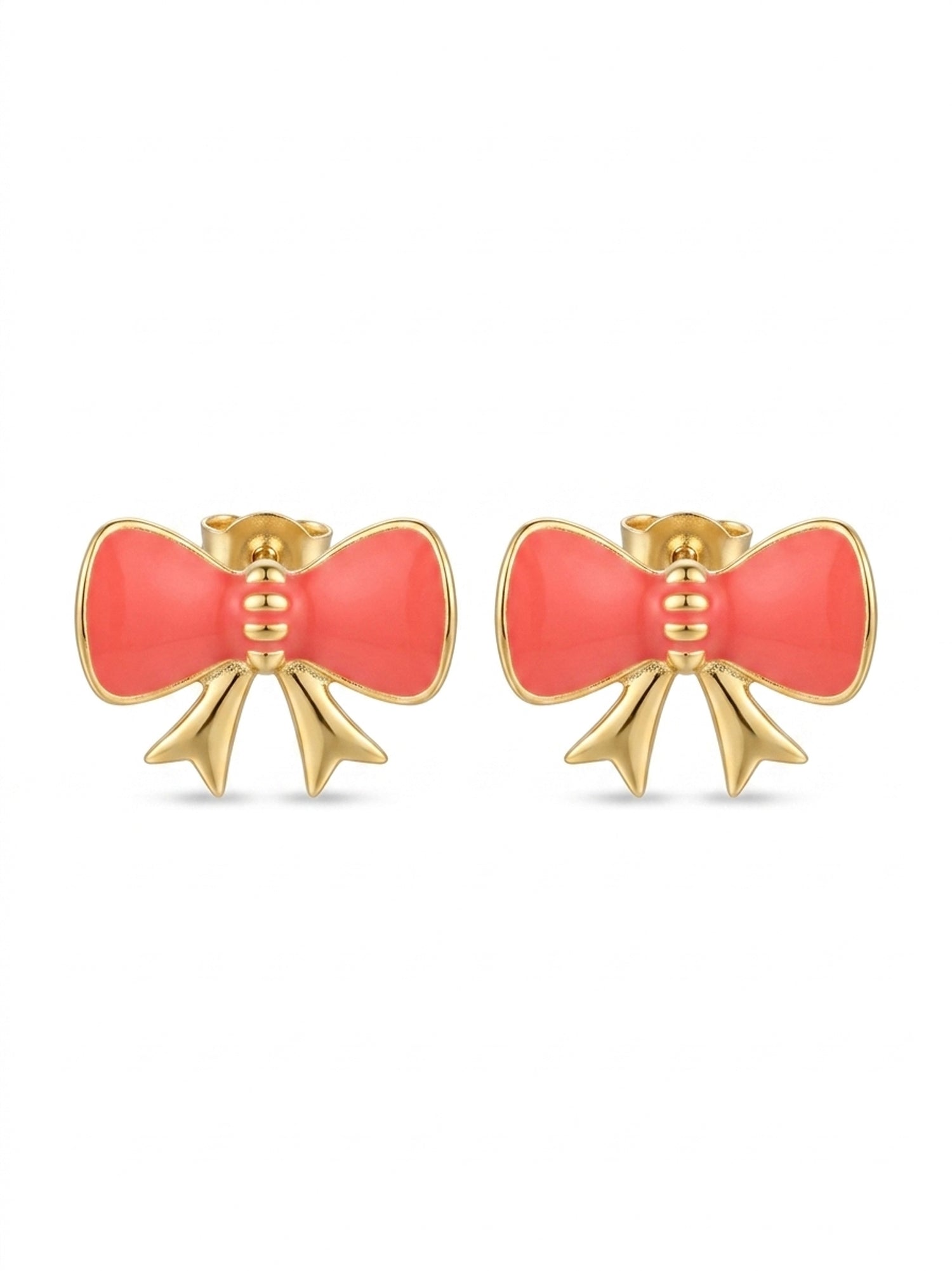 Playful Bow Tie Studs