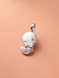 Kids Sweet Pink Duckling Pendant