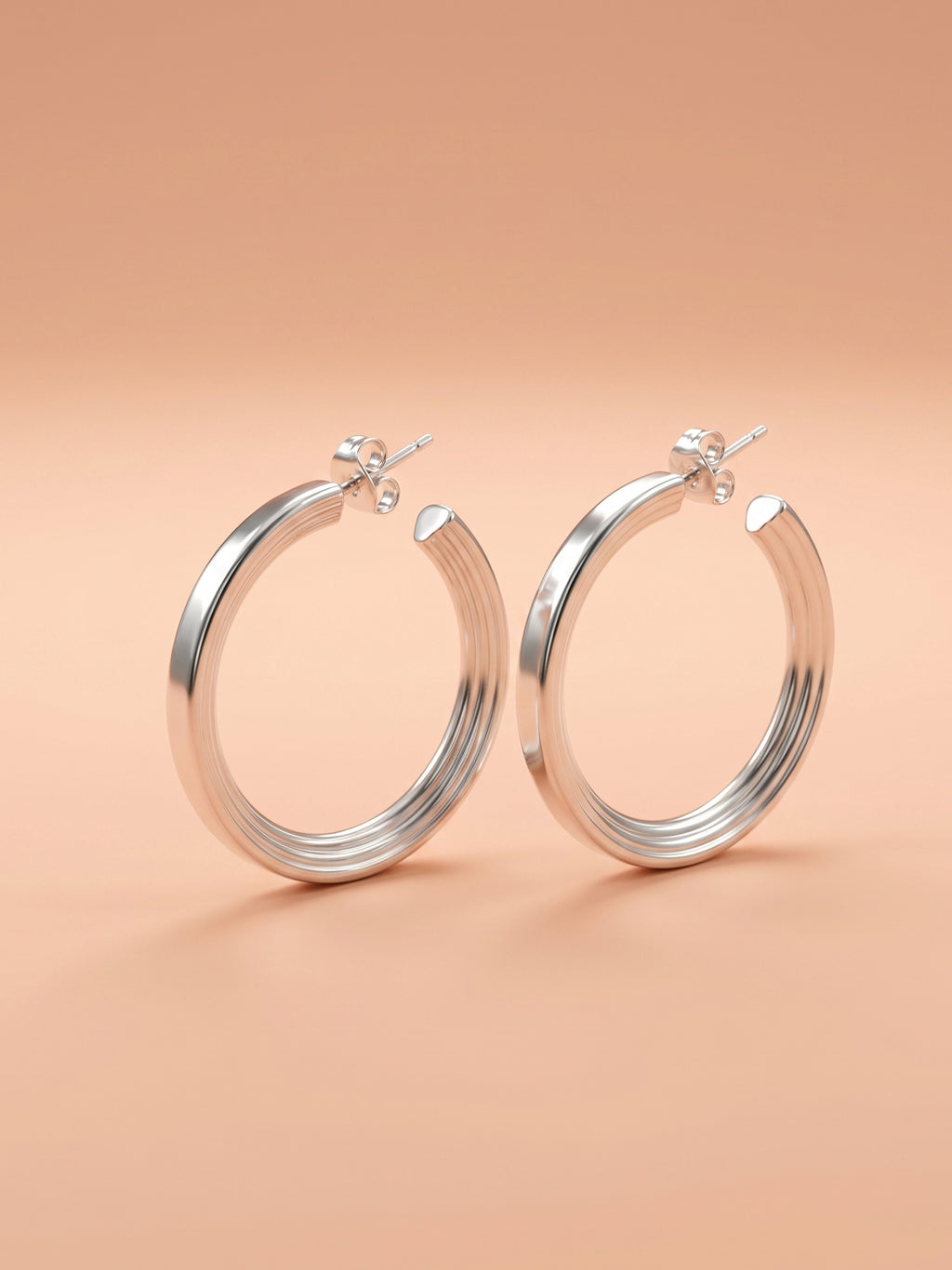 Grooved Triple-Row Open Hoops
