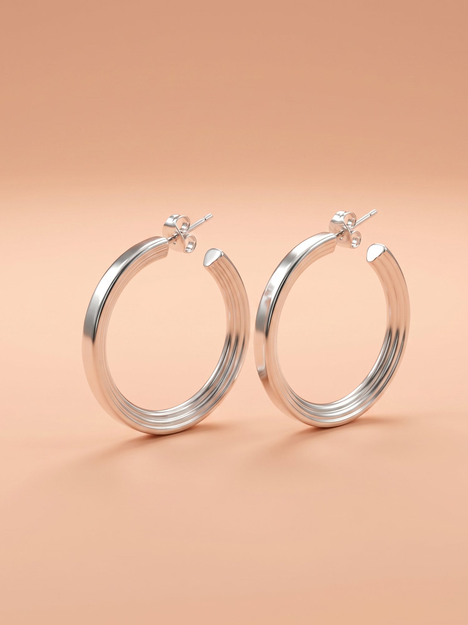Grooved Triple-Row Open Hoops