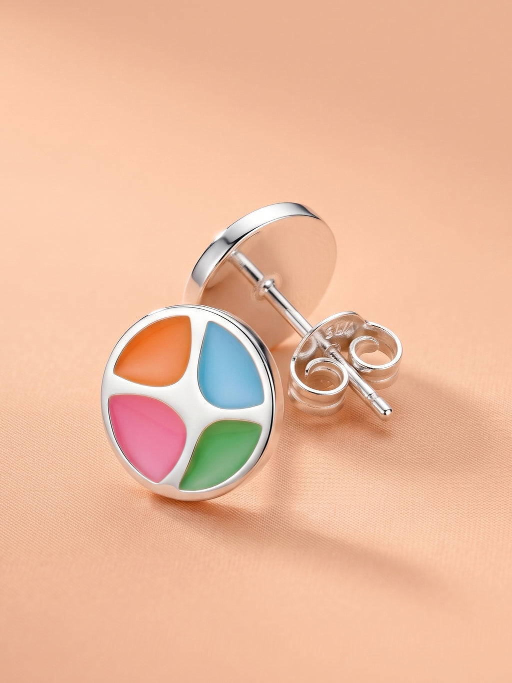 Geometric Square Hoop Earrings