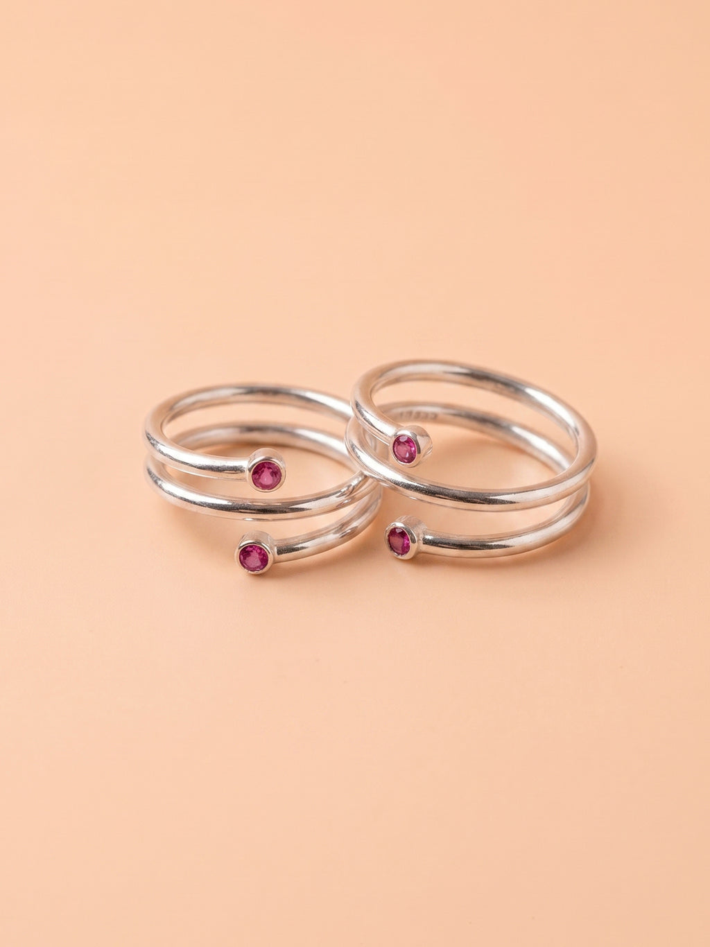 Serene Spiral Toe Ring