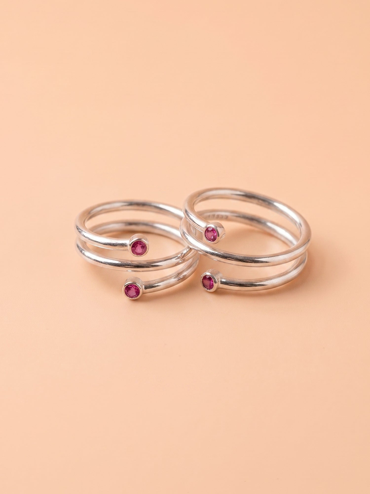 Serene Spiral Toe Ring