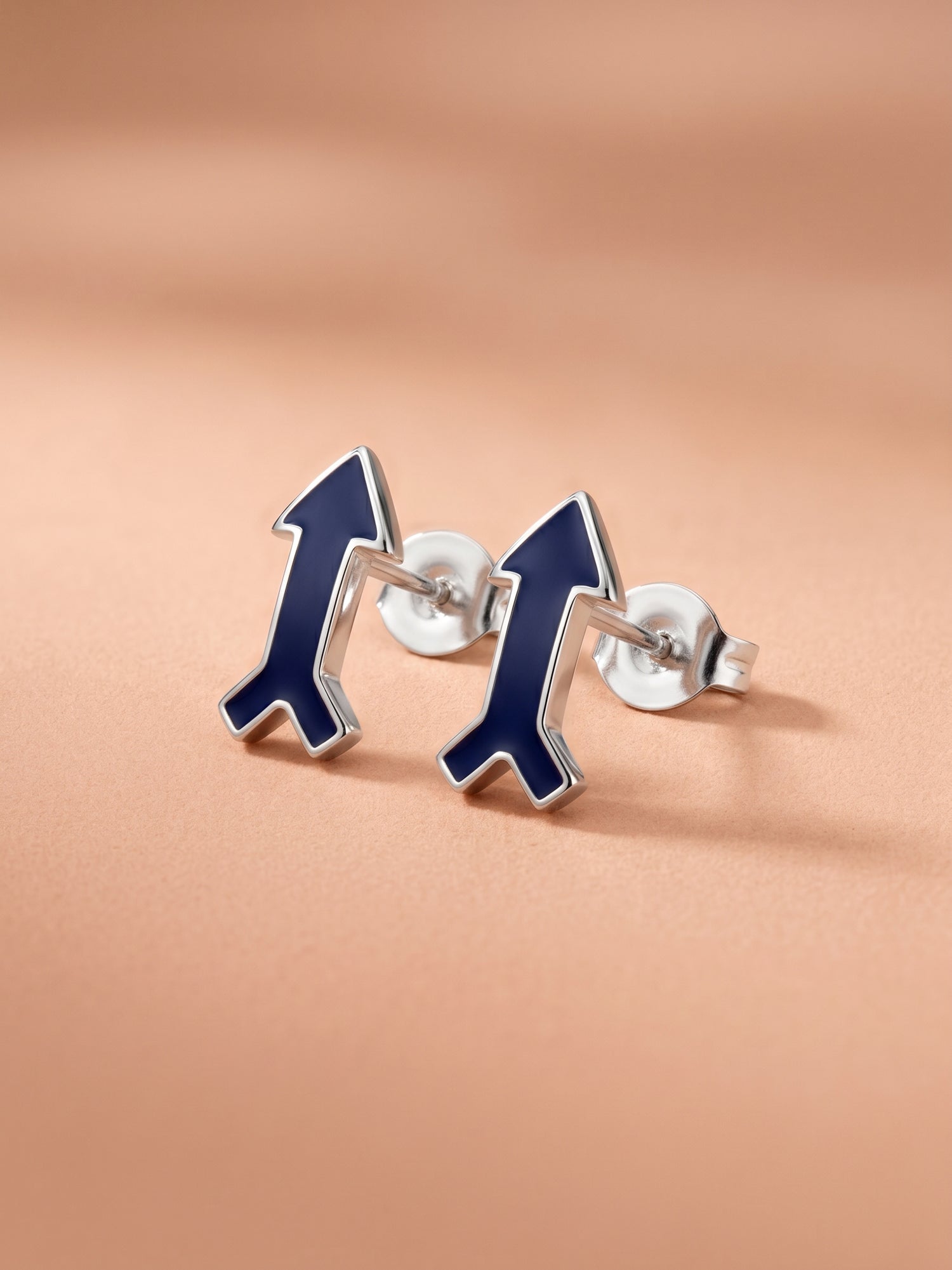 Vibrant Two-Tone Owl Studs