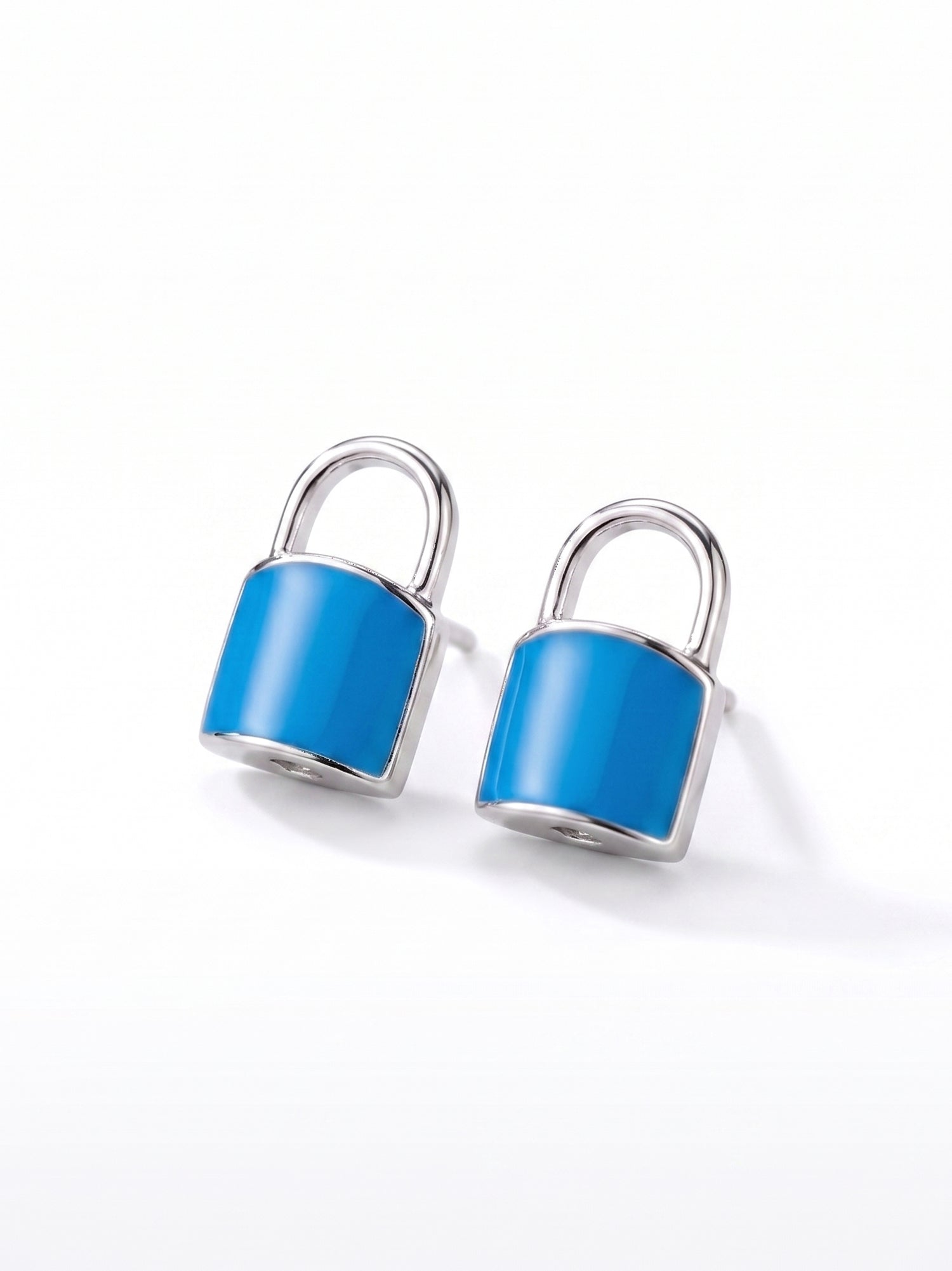 Azure Dream Padlock Studs