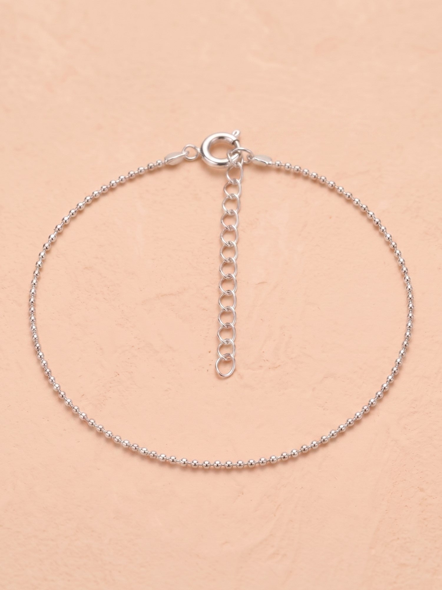 Starlight Bead Chain Anklet