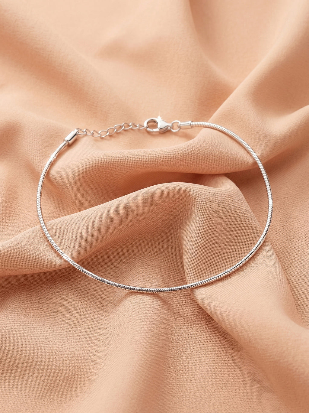 Ultra-Fine Snake Chain Anklet