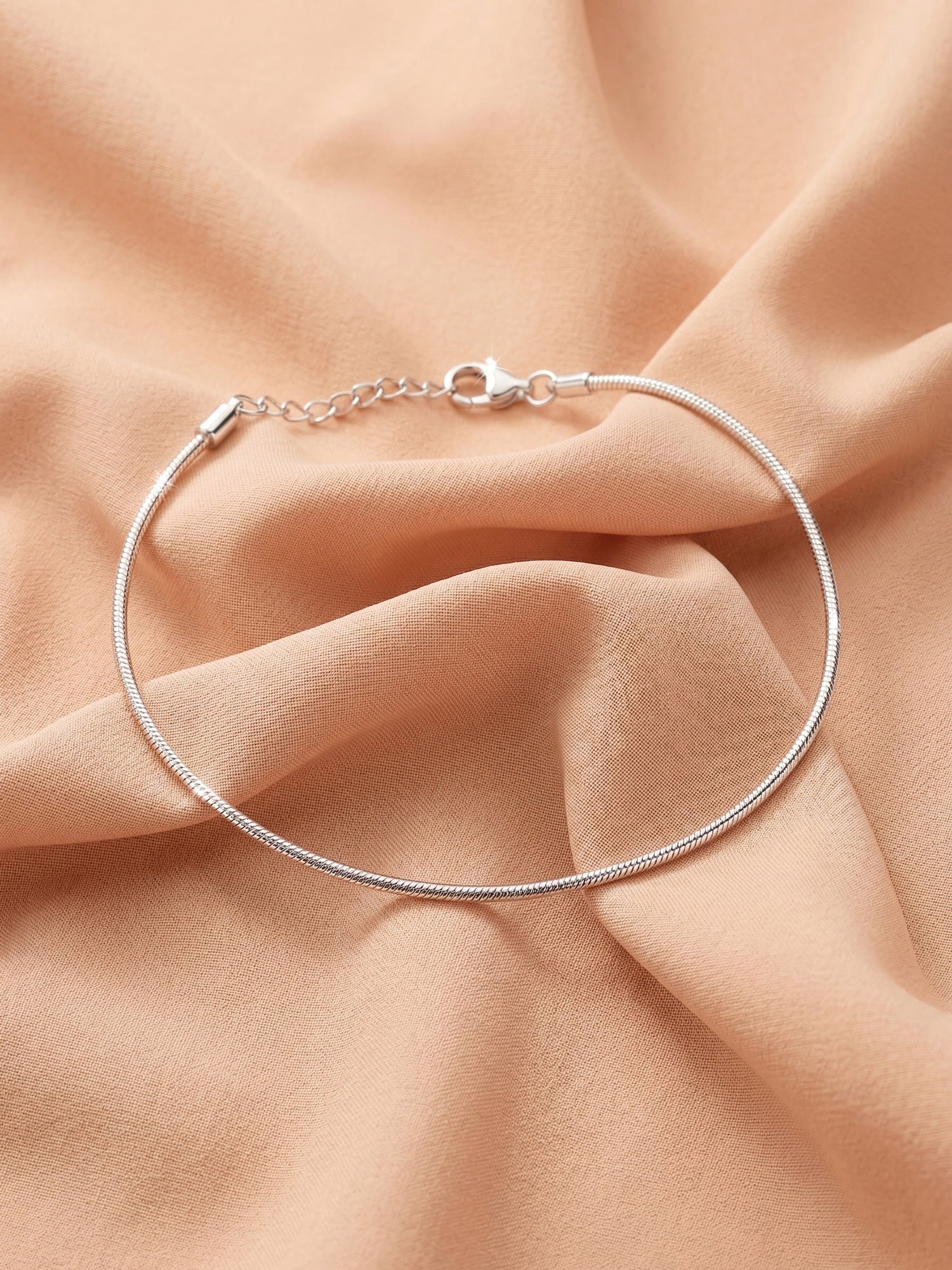 Ultra-Fine Snake Chain Anklet