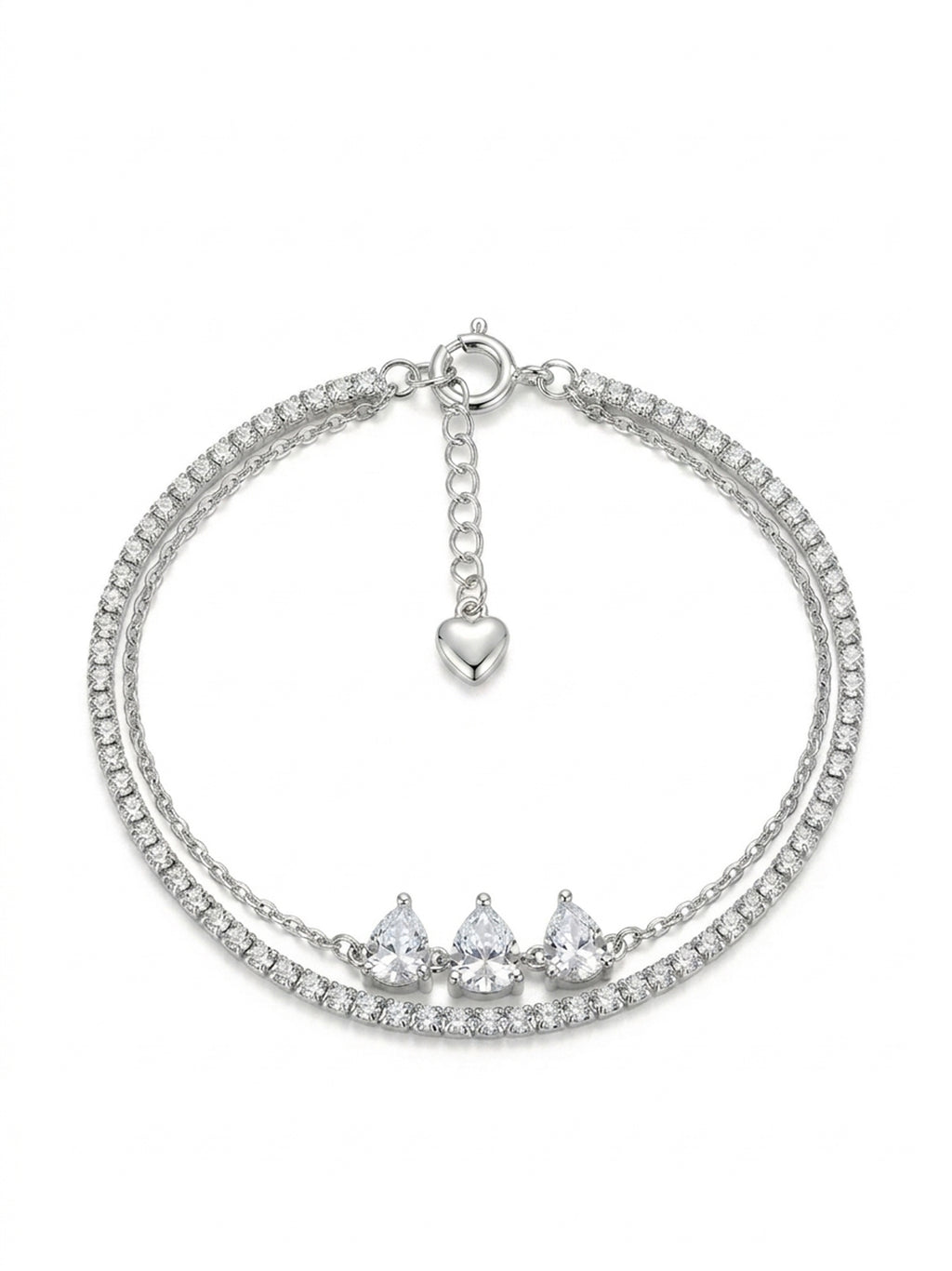 Tres Aura Tennis Bracelet