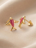 Sky-High Adventure Plane Studs