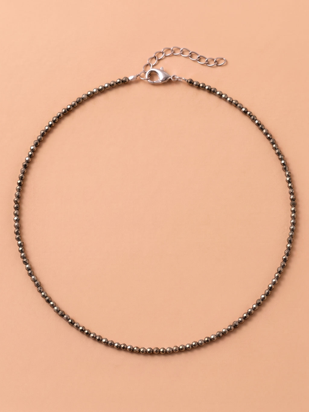 The Stellar Shimmer Pyrite Anklet
