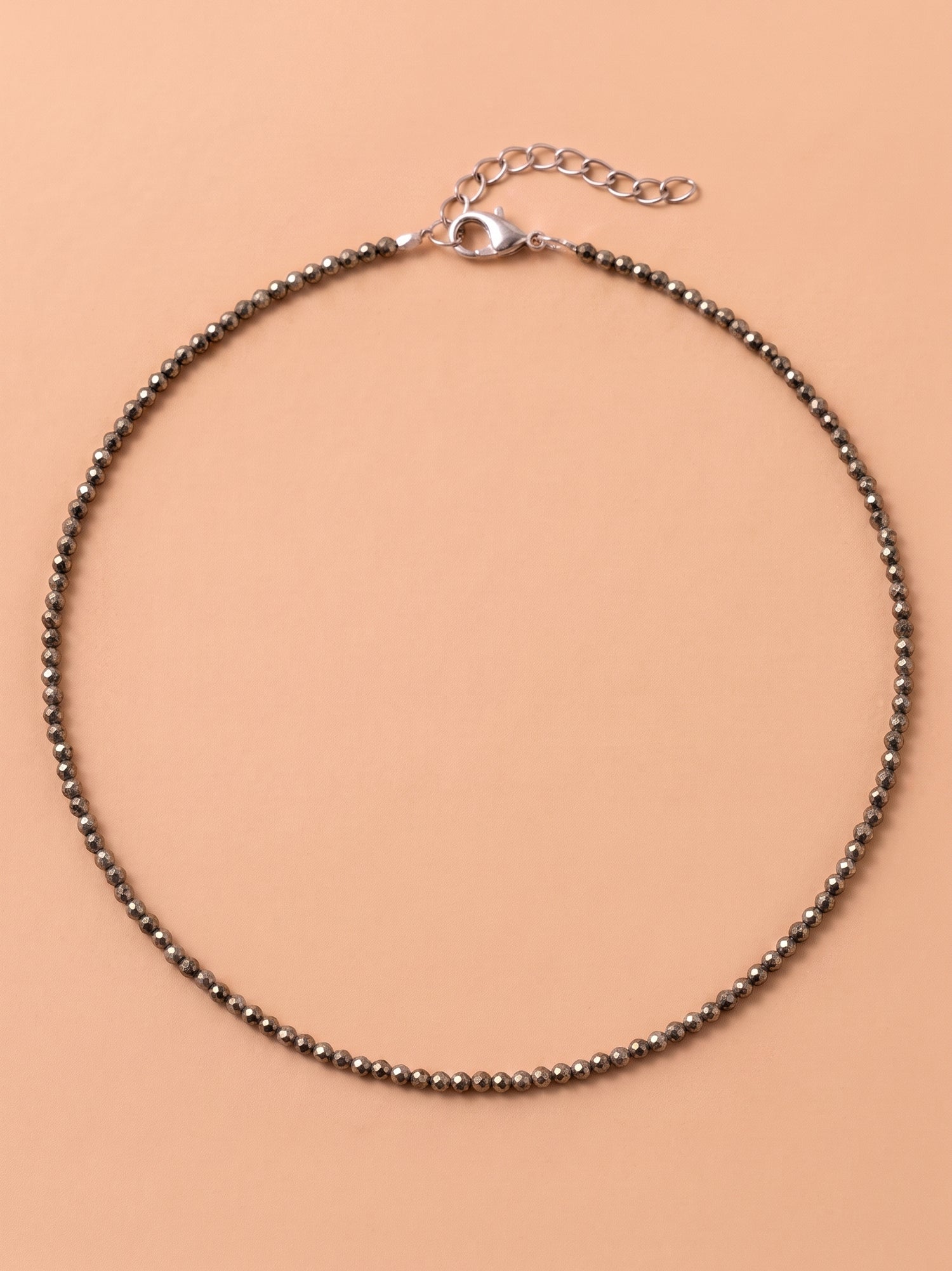 The Stellar Shimmer Pyrite Anklet