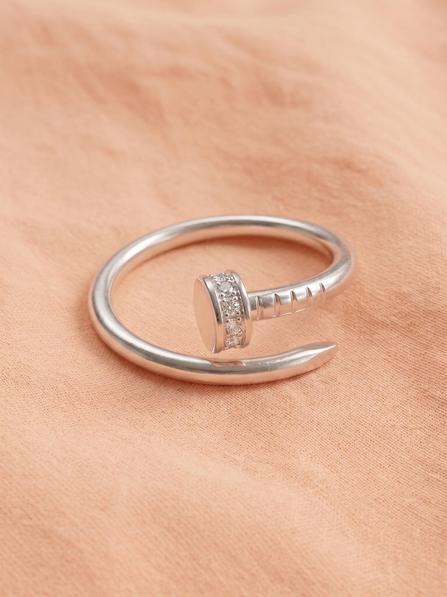 Sovereign Spiral Nail Ring