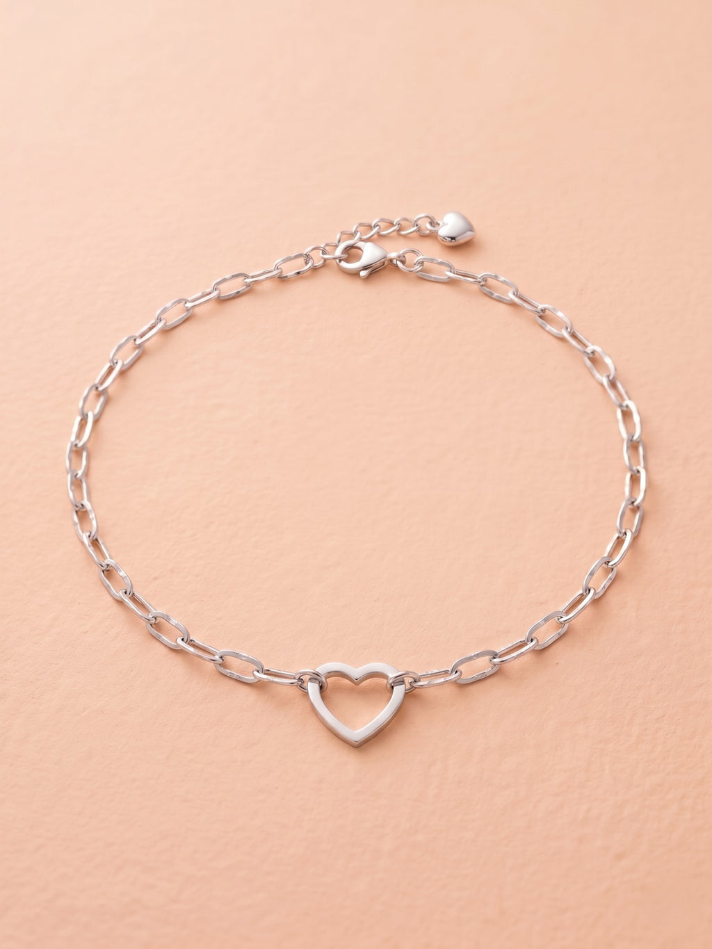 Radiant Heart Link Anklet