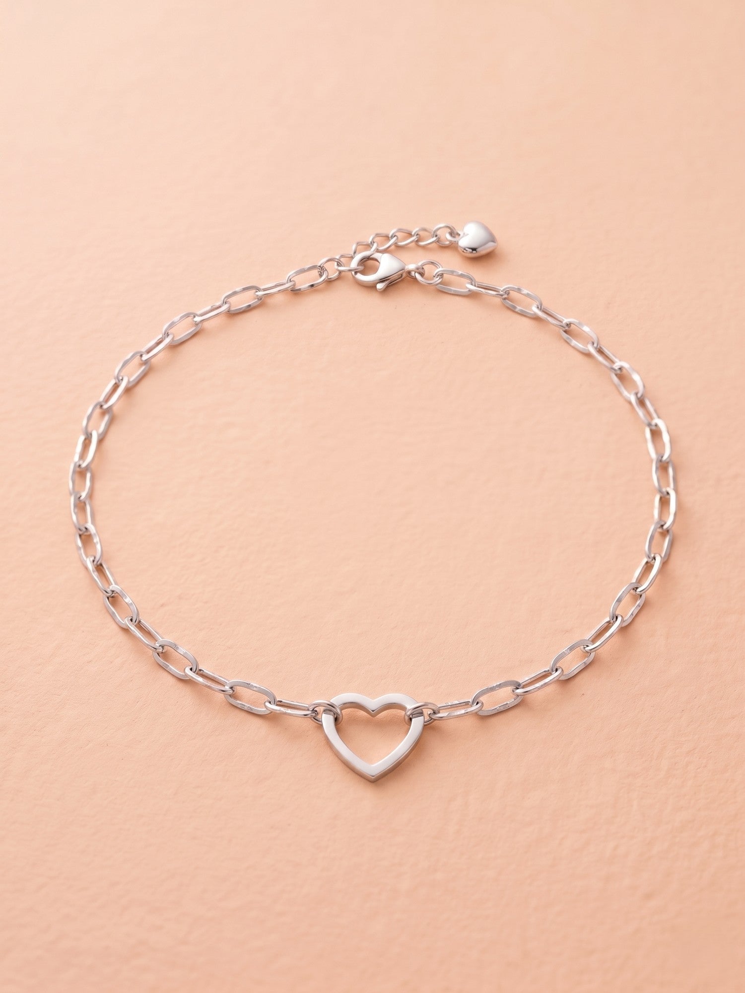 Radiant Heart Link Anklet