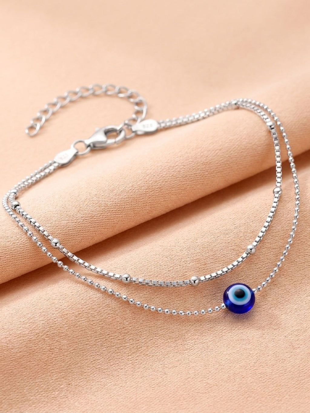 Amour Double Tier Anklet