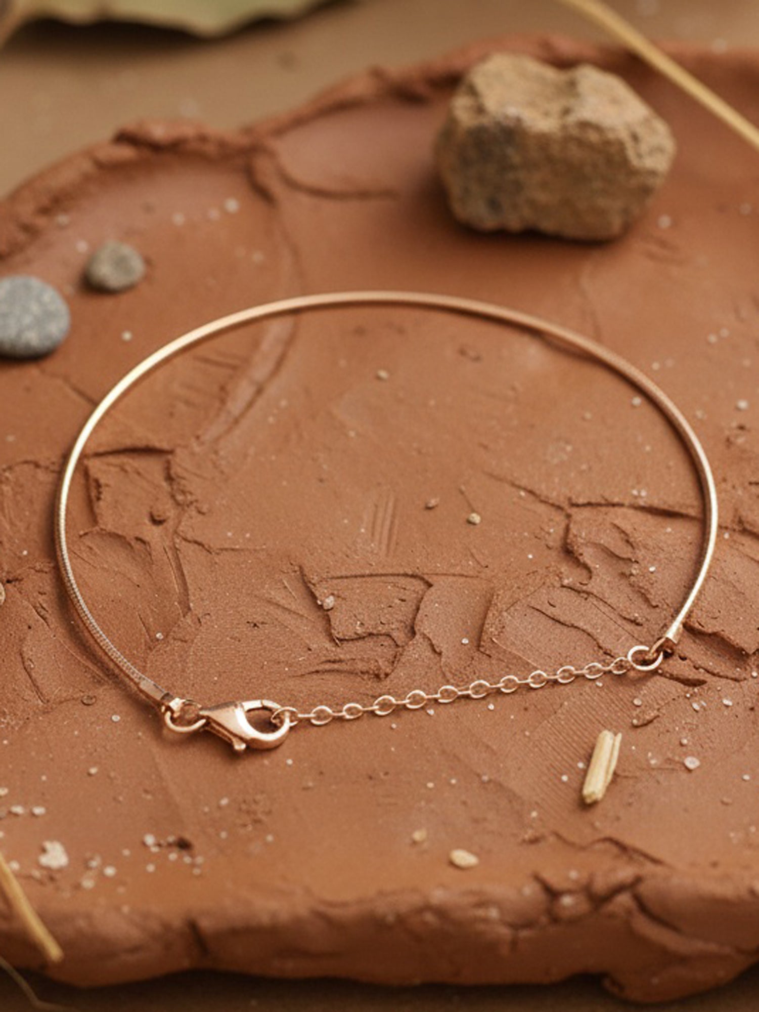 Rose Gilded Snake Bracelet