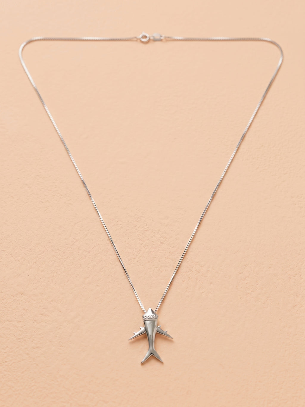 Kids Airplane Pendant Necklace