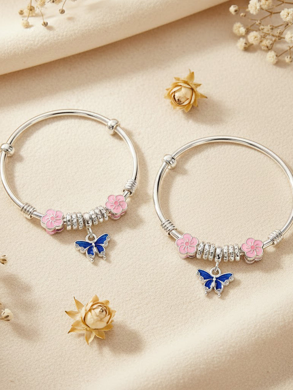 Garden Butterfly Kids Bangles – Shop Siller