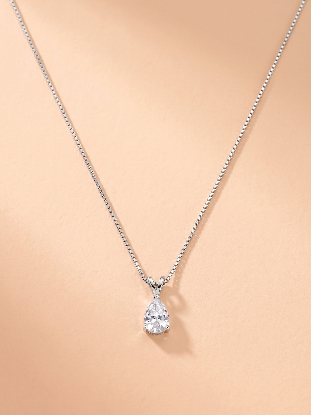 Solitary Teardrop Pendant