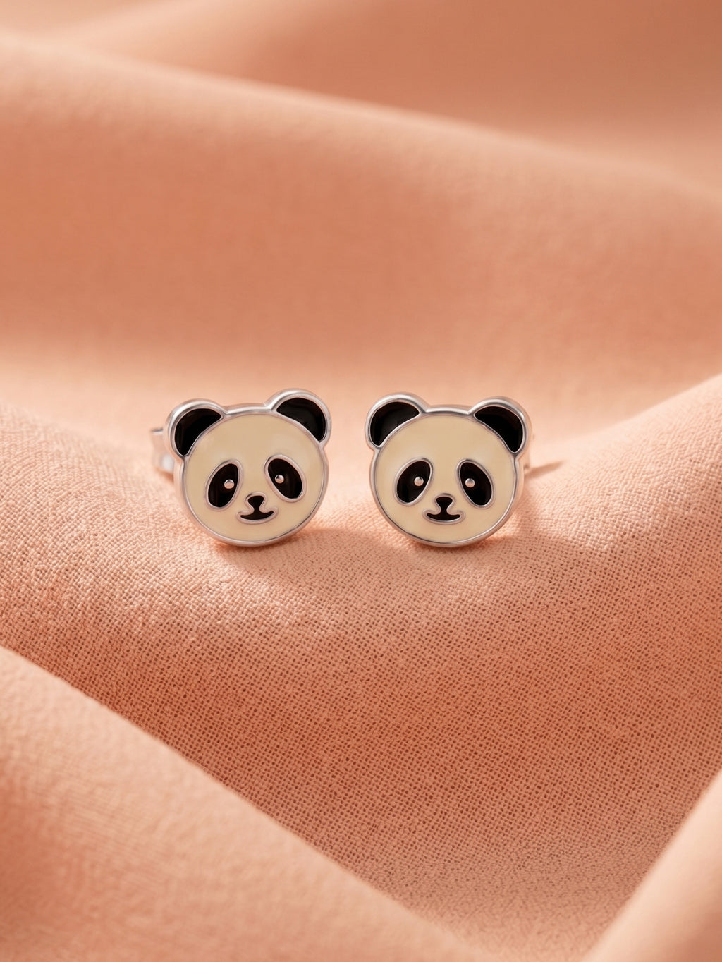 Gentle Giant Panda Studs