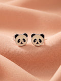 Gentle Giant Panda Studs
