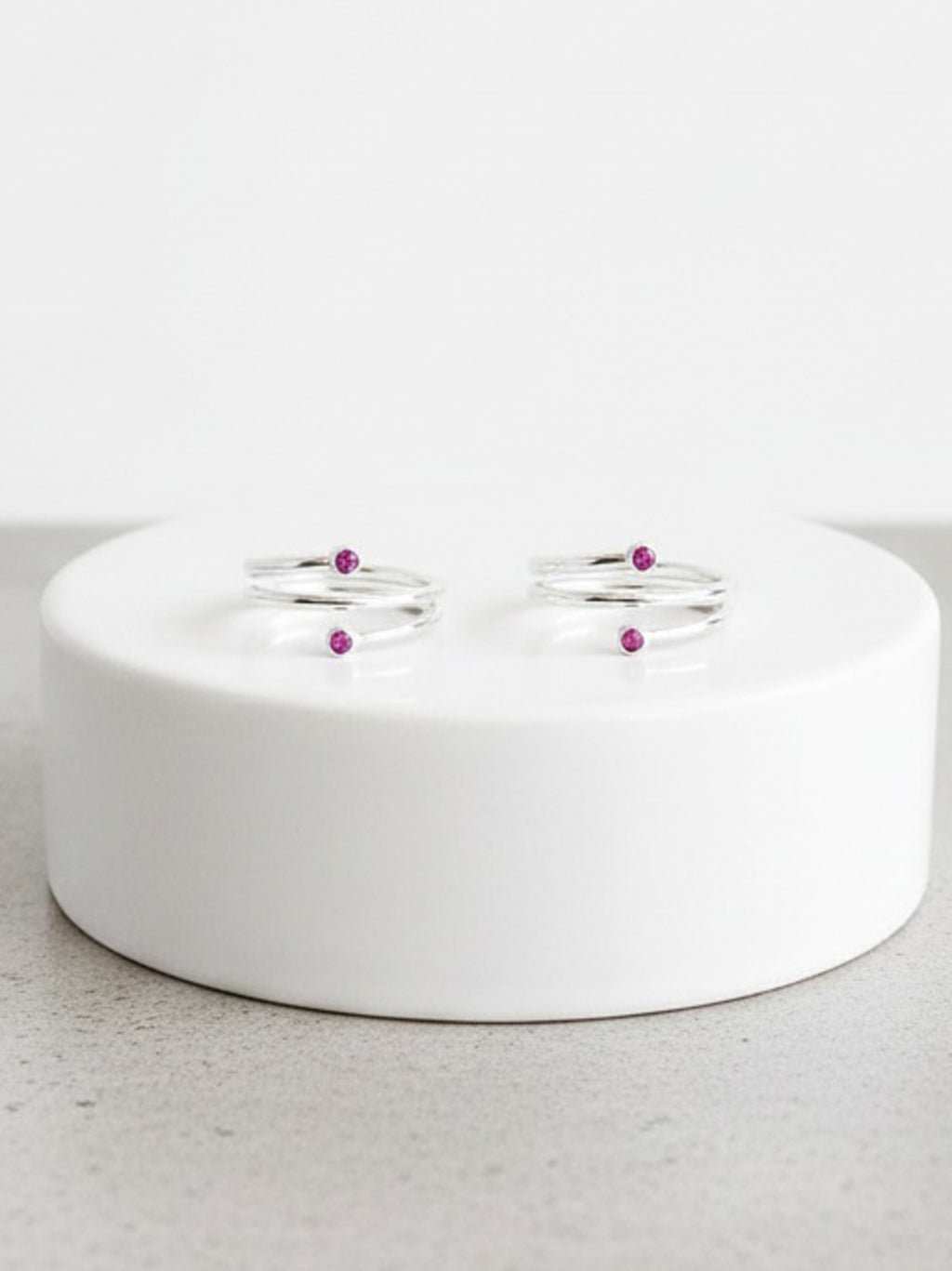 Serene Spiral Toe Ring