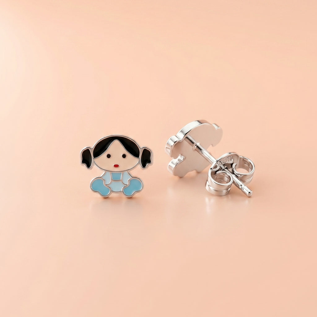 Innocent Enamel Doll Studs