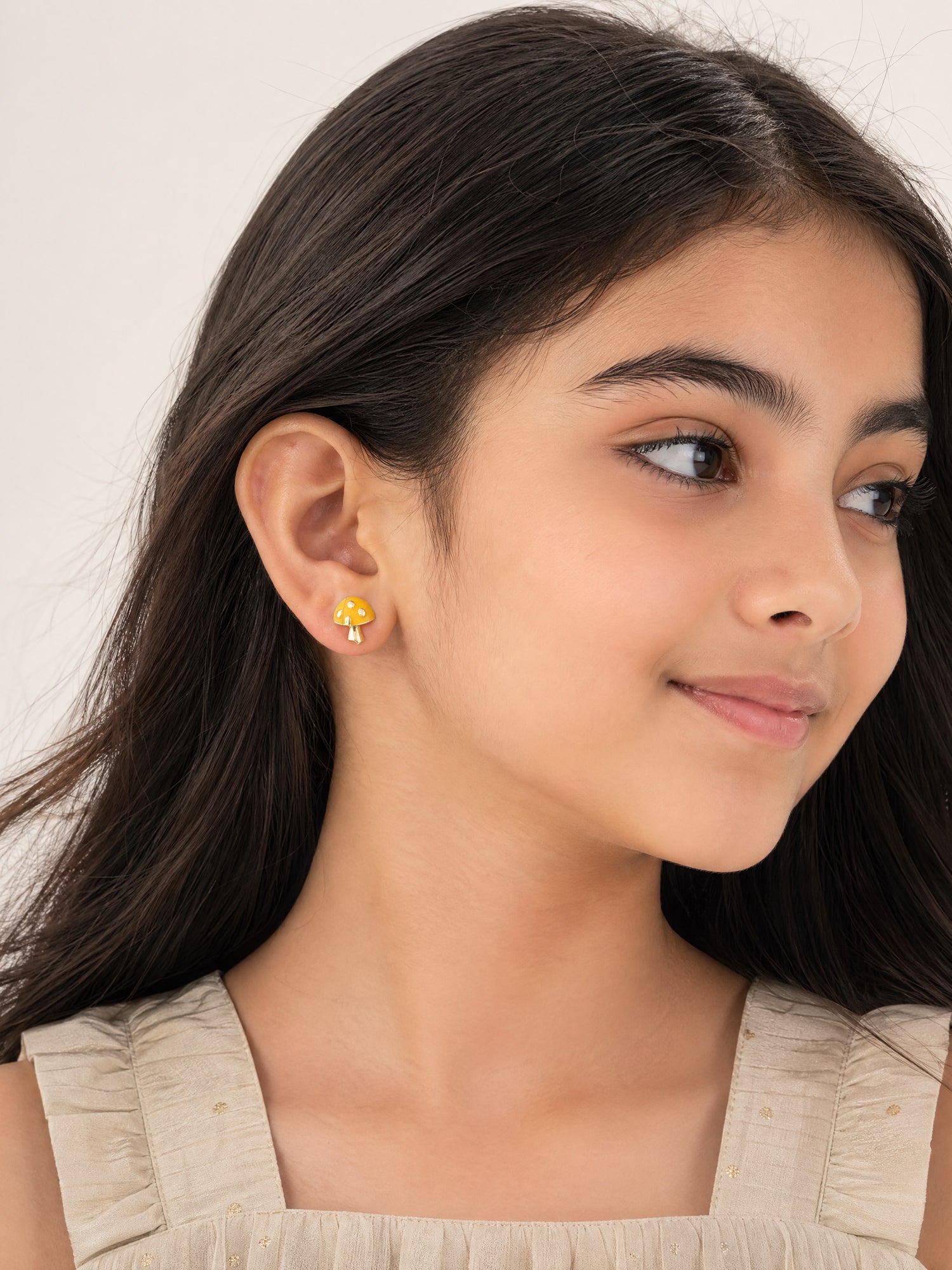 Enchanted Forest Mushroom Studs