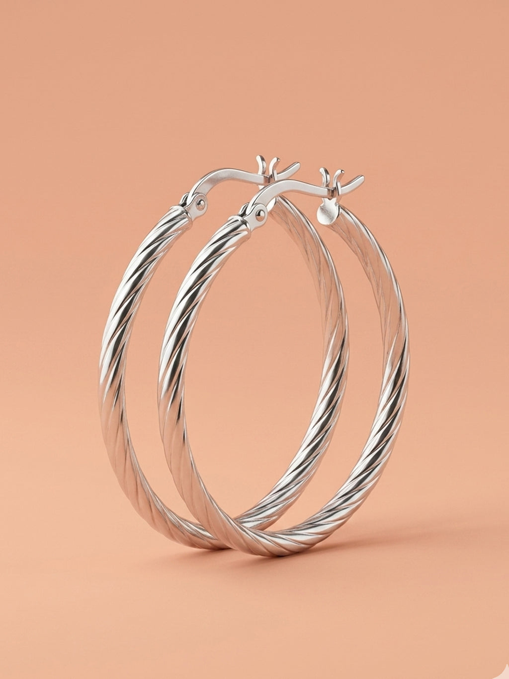 Textured Ribbon Architectural Hoops