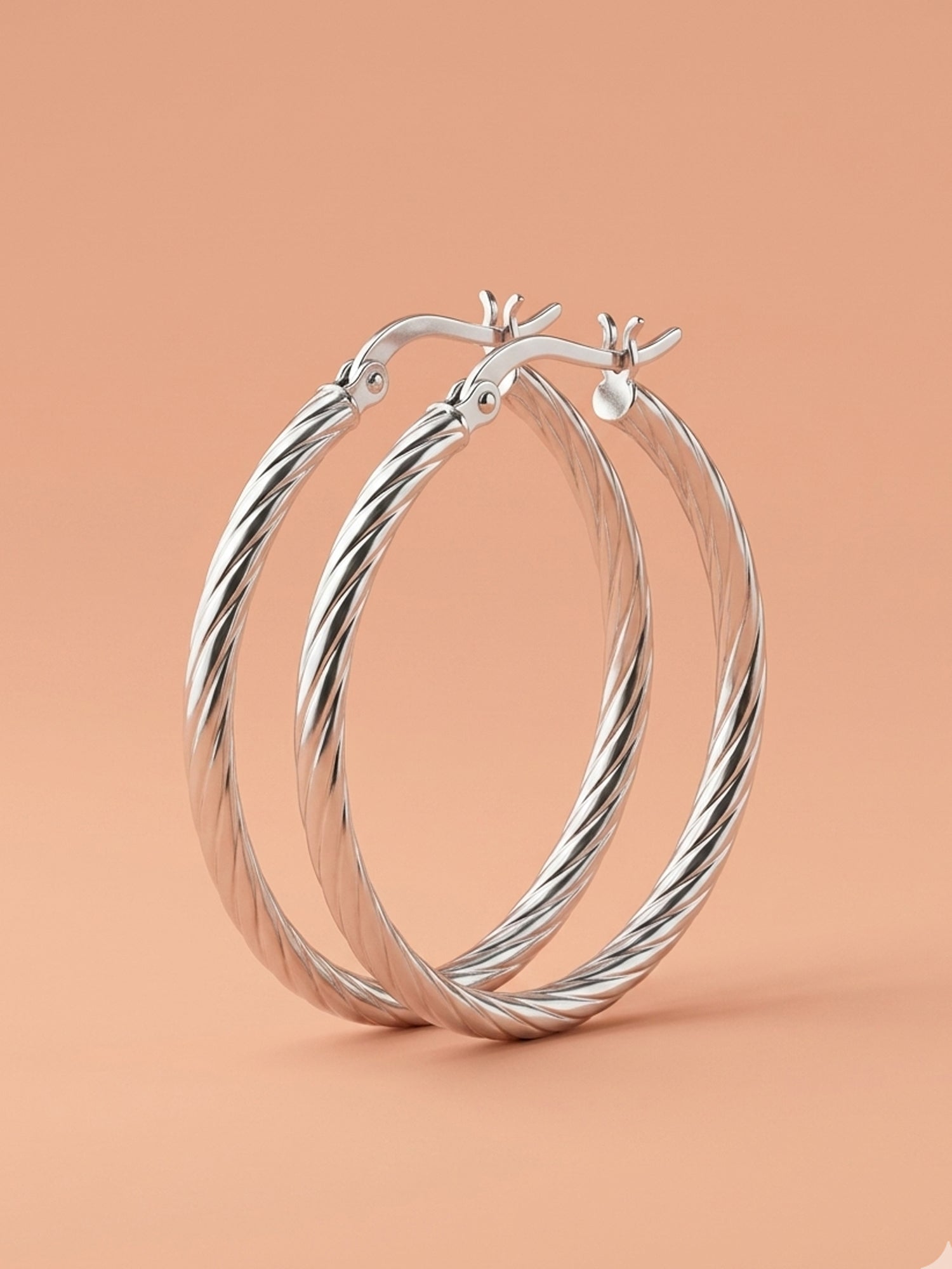 Textured Ribbon Architectural Hoops