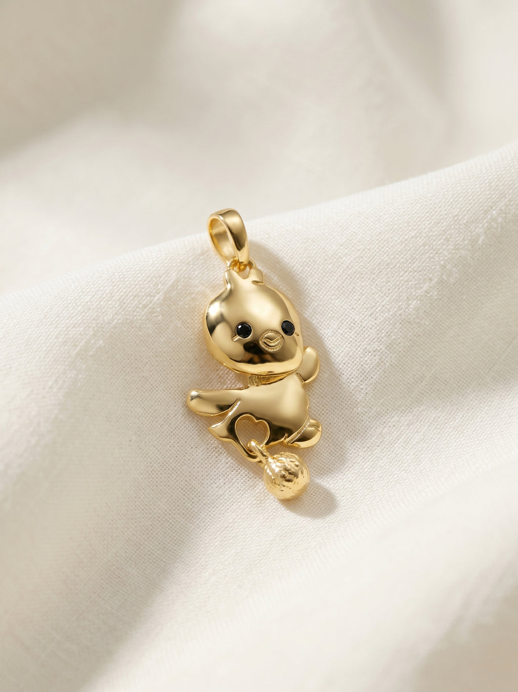 Chubby Chick Gold Pendant