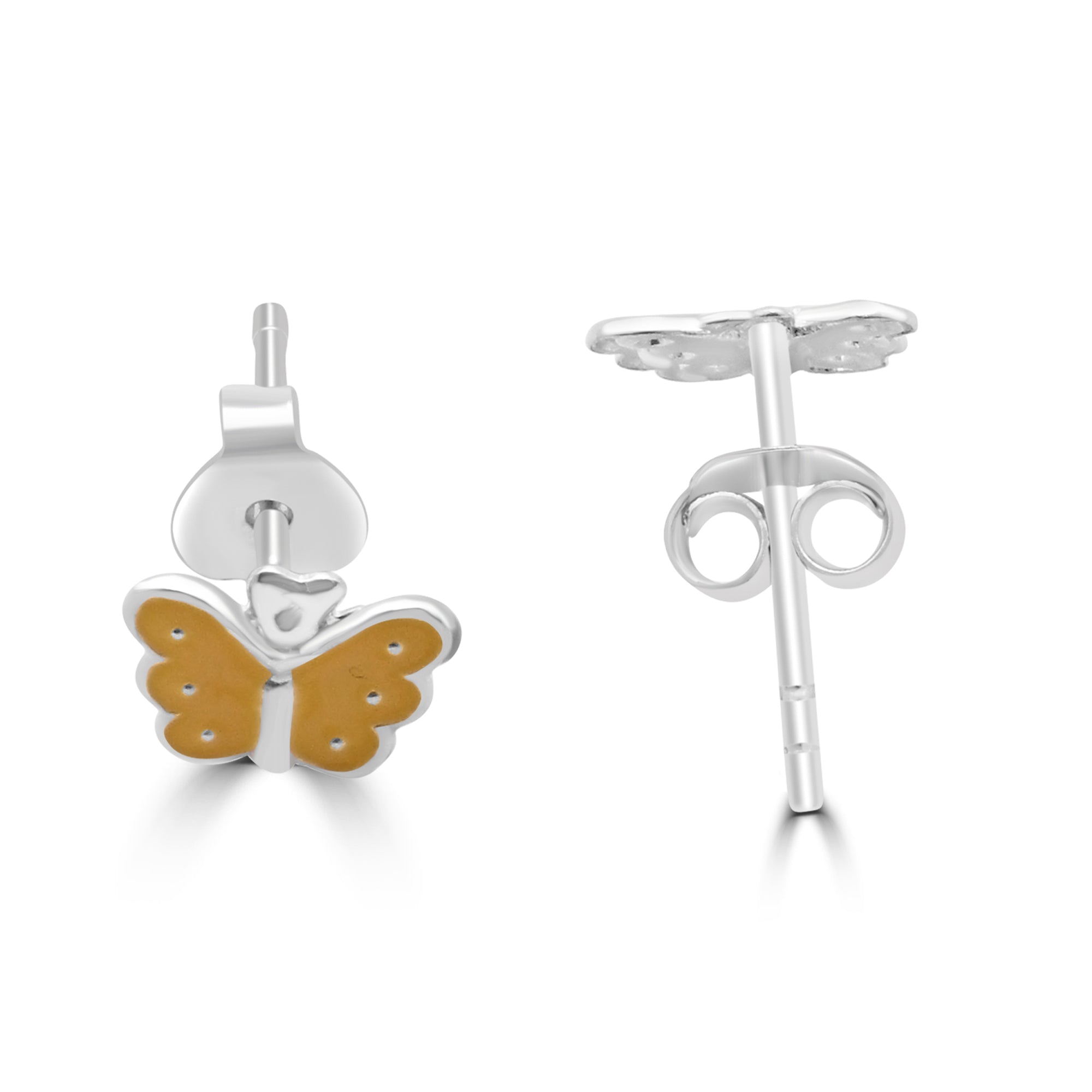 Enamel Butterfly Studs