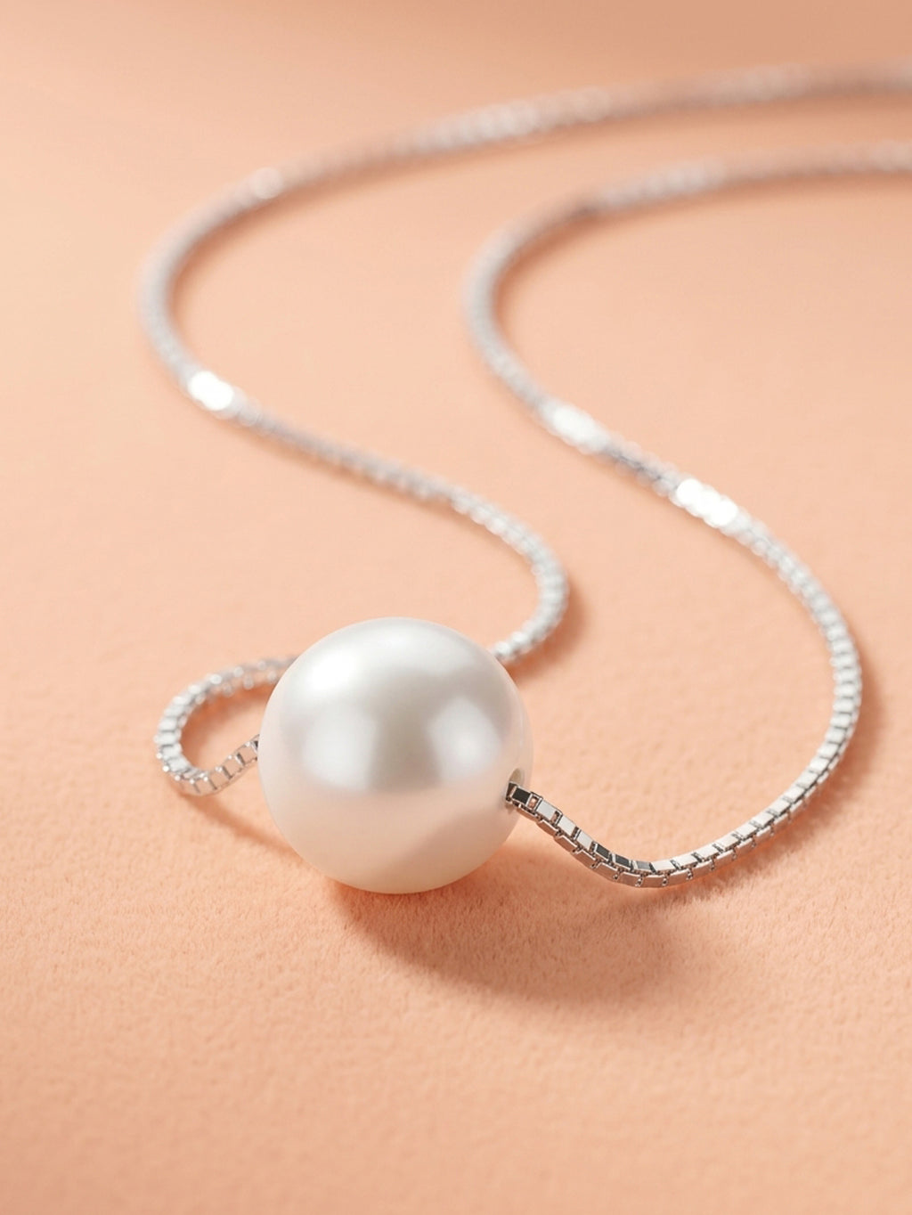 Levitating Pearl Pendant