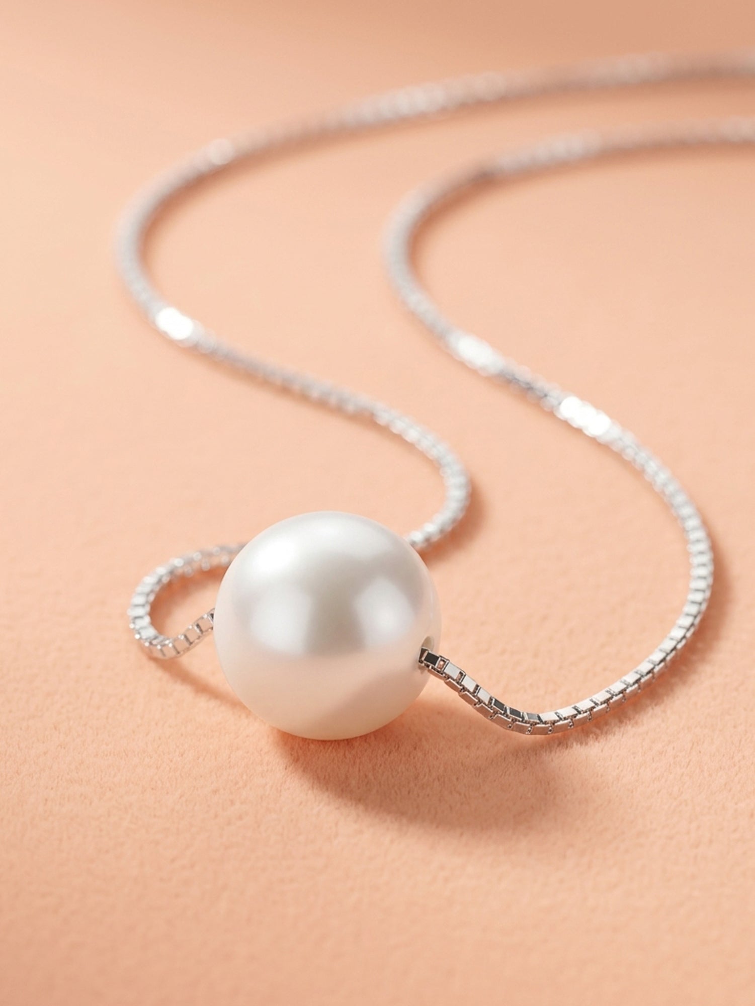 Levitating Pearl Pendant