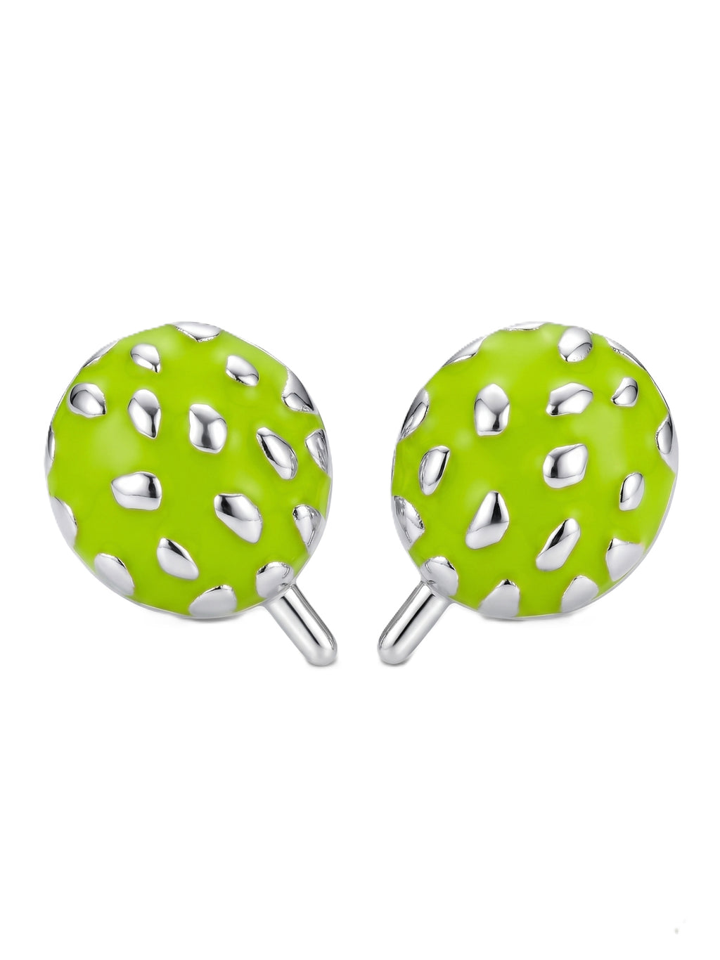Electric Lime Custard Apple Studs
