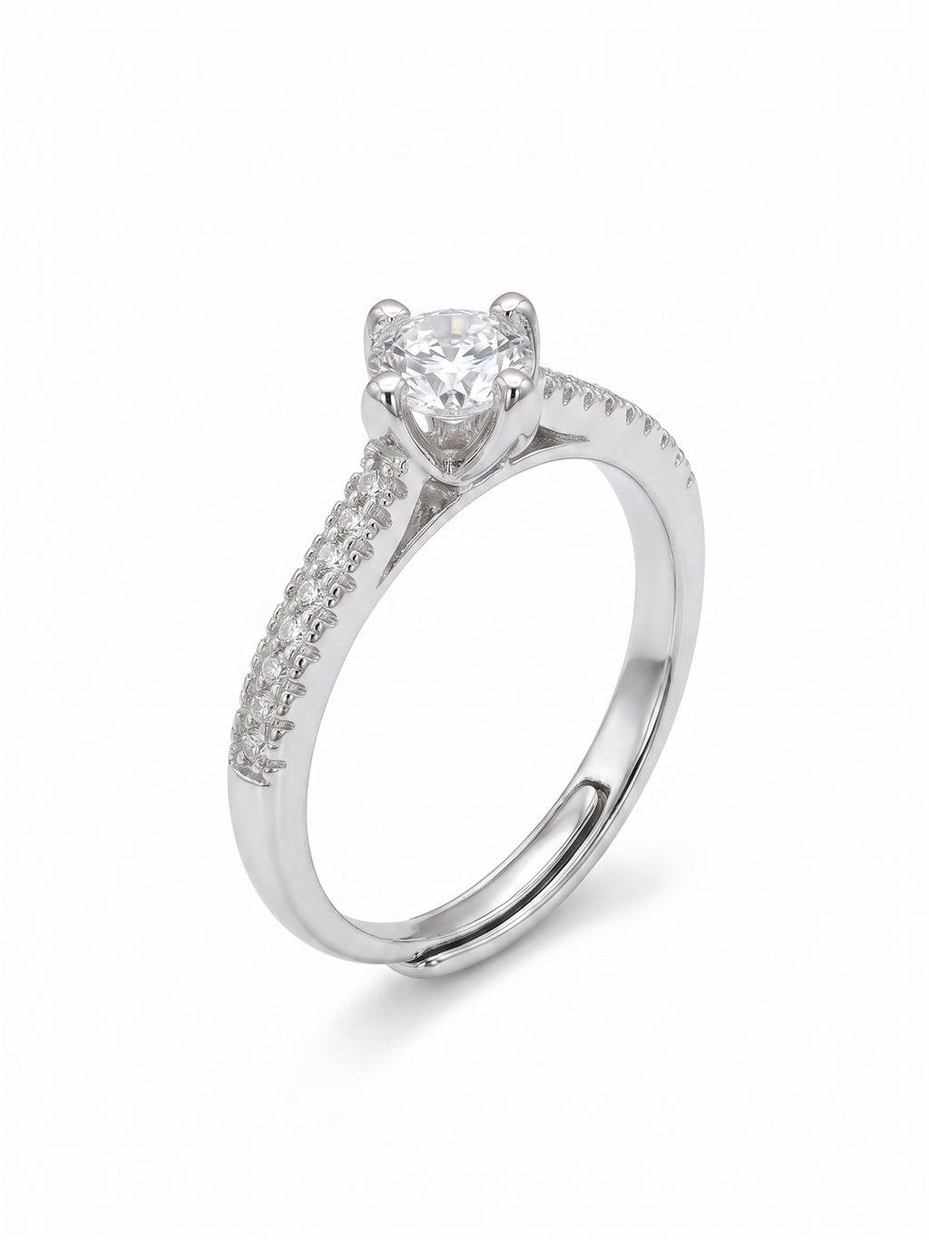 Lumina Solitaire Ring