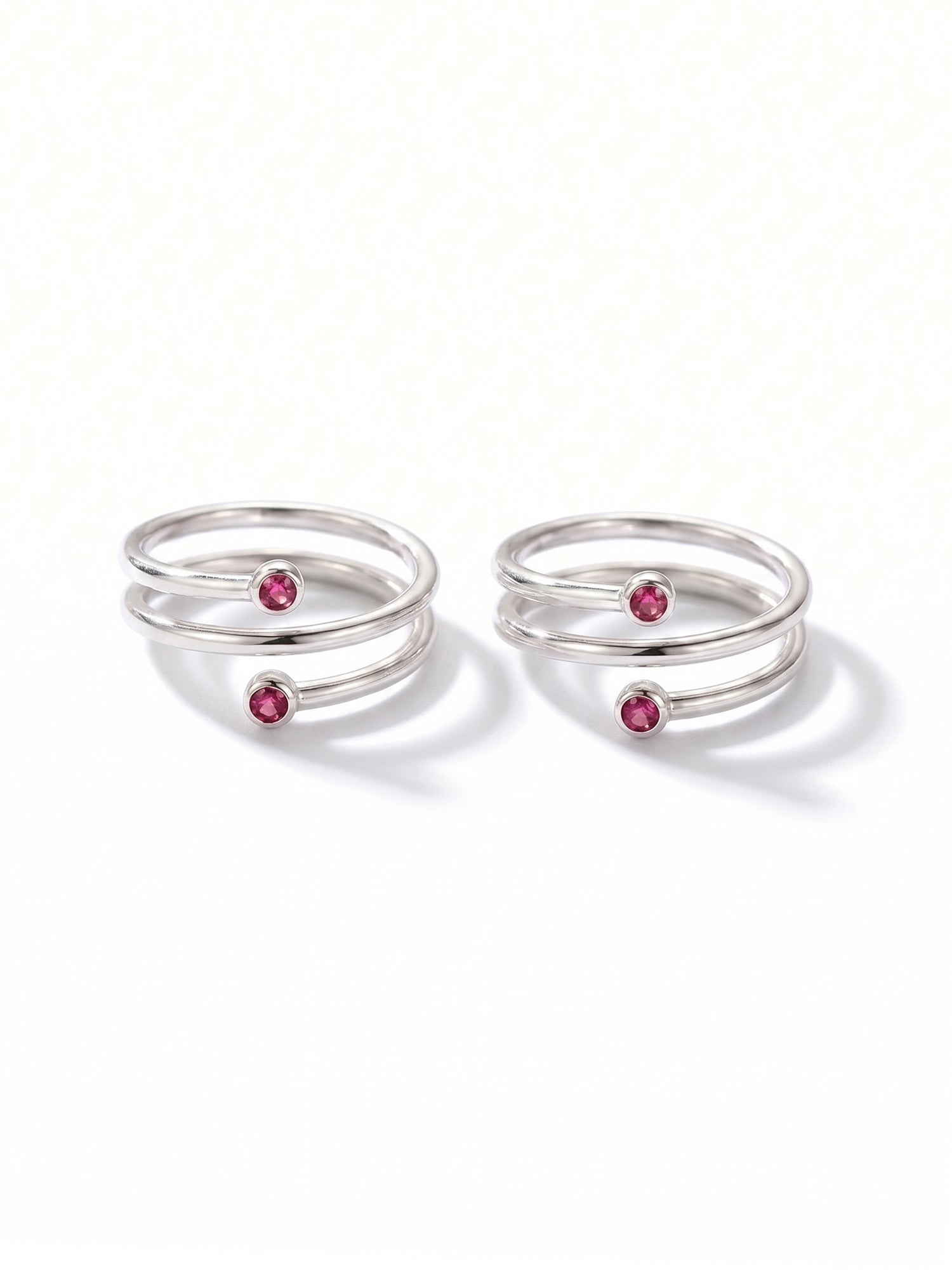 Serene Spiral Toe Ring