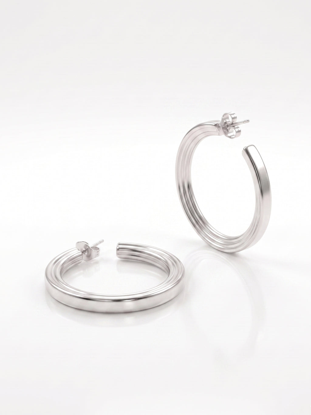 Grooved Triple-Row Open Hoops