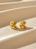 Enchanted Forest Mushroom Studs