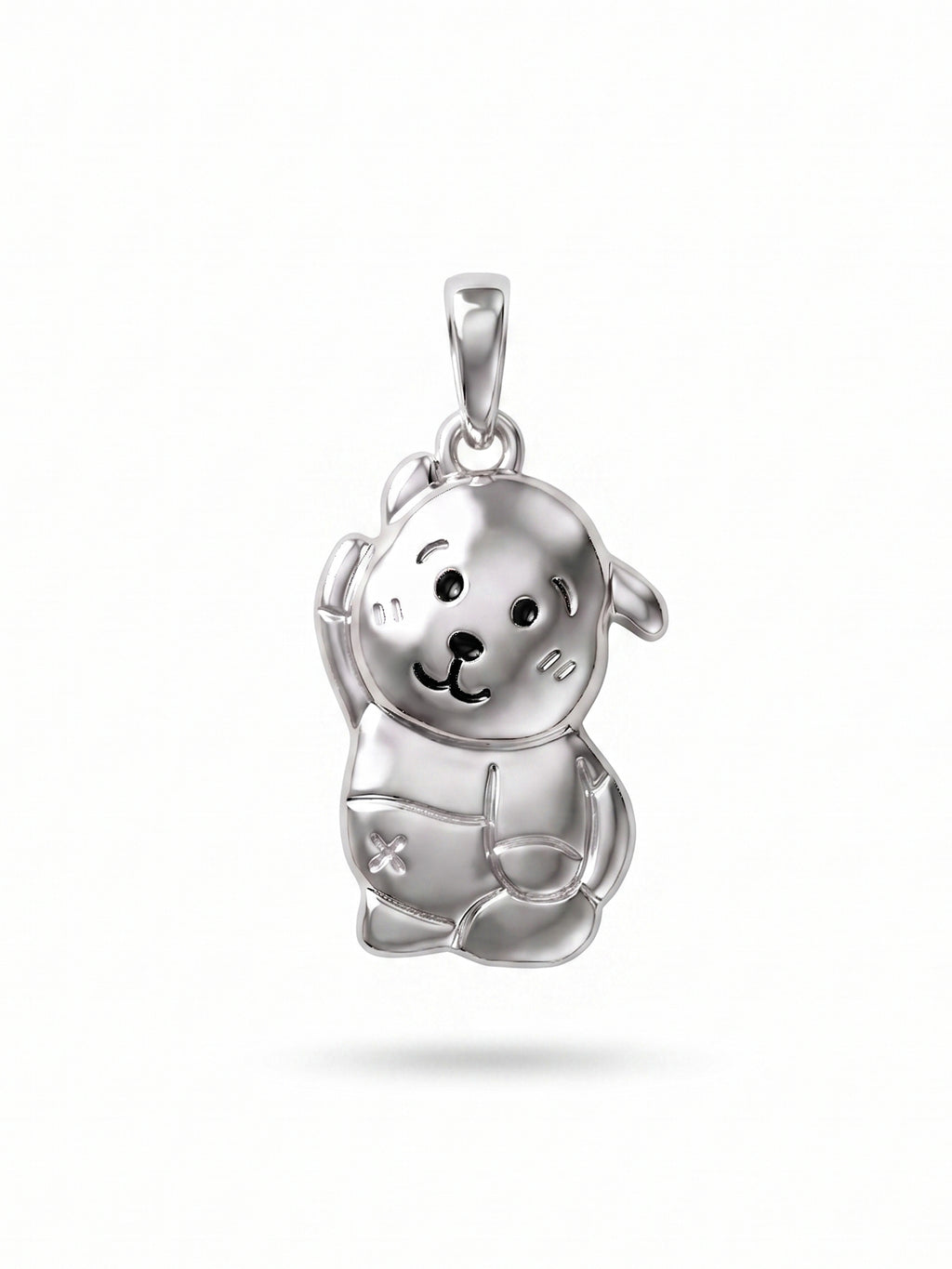 Kids Waving Puppy Pendant
